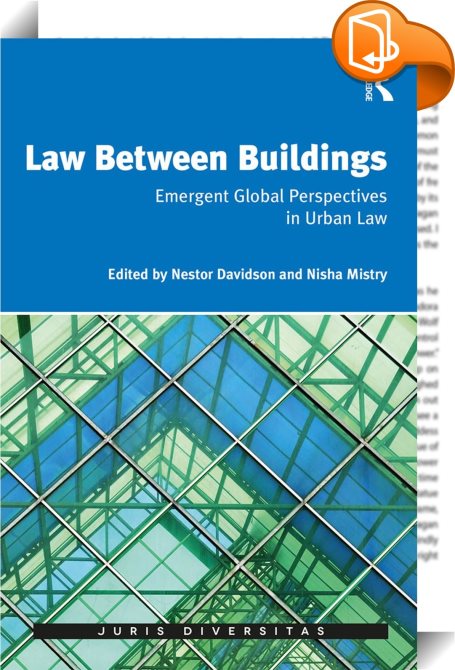 Law Between Buildings Nestor Davidson Nisha Mistry