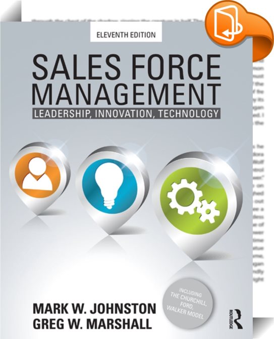 Sales Force Management Greg W. Marshall, Mark W. Johnston Book2look