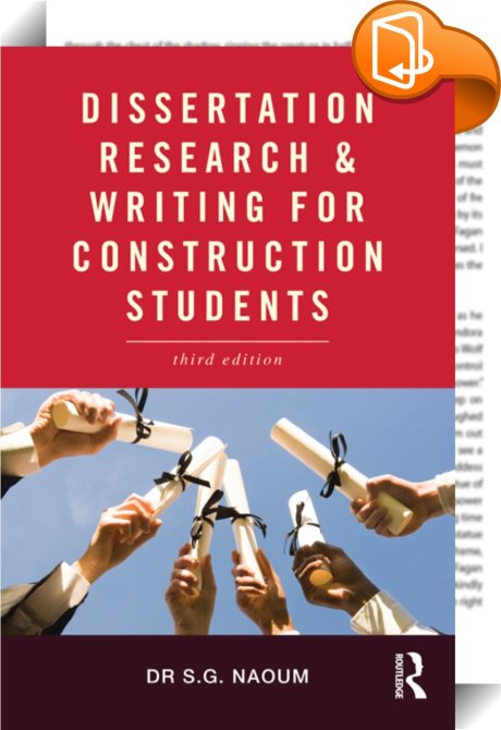 Dissertation research. Dissertation research &amp; writing for construction students.