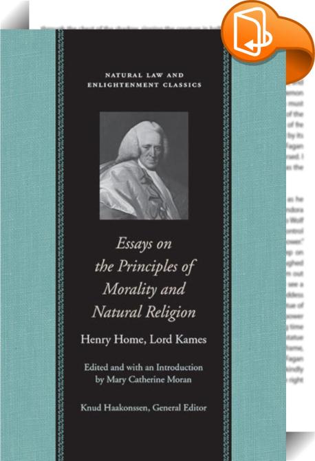 essays on the principles of morality and natural religion essays on the principles of morality and natural religion